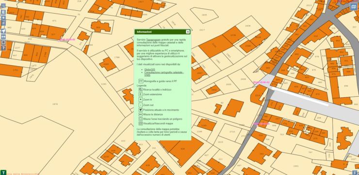 mappe catastali sul tuo PC e telefonino