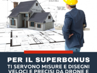 Misure, disegni e progetti per superbonus, ecobonus, sismabonus